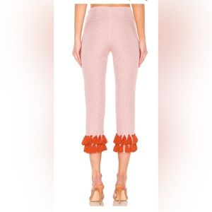 Tularosa Lexi Tassel Pants Red XXS